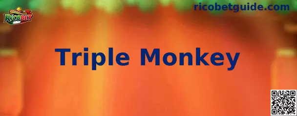 Imagen central de la tragamonedas Triple Monkey