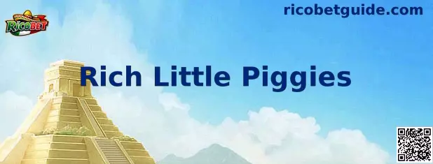 Rich Little Piggies tragamonedas con alcancías y monedas