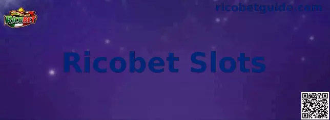 Interfaz de Ricobet Slots